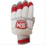 SM Sultan Batting Gloves Red and White