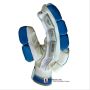 SM Kings of Crown Batting Gloves White and Blue