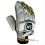 SM Swagger Batting Gloves White Black and Yellow