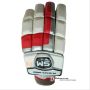 SM Players Pride Batting Gloves White Black and Yellow