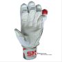 SM Vigour Batting Gloves White and Red