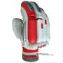 SM Vigour Batting Gloves White and Red