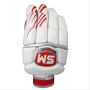 SM Players Pride Batting Gloves White and Red