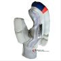SM Sway Batting Gloves White and Blue