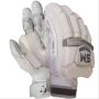 SM US 100 Plus Batting Gloves White