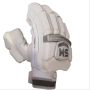 SM US 100 Plus Batting Gloves White