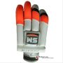 SM Fanatic Batting Gloves White and Orange