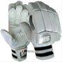 SM Hart Batting Gloves White and Black