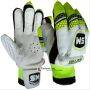 SM Rafter Batting Gloves White Black and Lime