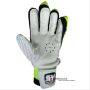 SM Rafter Batting Gloves White Black and Lime