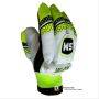 SM Rafter Batting Gloves White Black and Lime