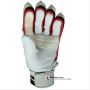 SM Player Batting Gloves White and Red