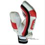 SM Player Batting Gloves White and Red
