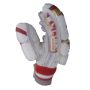 SM Sultan Spc Batting Gloves White and Golden
