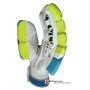 SM Limited Edition Batting Gloves White Lime and Blue