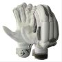 SM Vigour Cricket Batting Gloves White