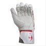 SM Sultan Gold Edition Batting Gloves White Red and Golden