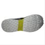 SM 003 Rubber Stud Cricket Shoes White Navy Green
