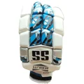 SS Aerolite Cricket Batting Gloves White and Blue Right Hand
