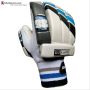 SS Countylite Cricket Batting Gloves White Blue and Black