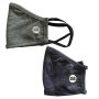 SS FALCON 2.0  Reusable Cloth Mask Grey and Navy Blue