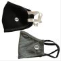 SS FALCON 2.0 Reusable Cloth Mask Black and Grey