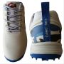 SS Camo 9000 Stud Cricket Shoes White Blue