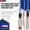 SS GG Smacker Hulk Kashmir Willow Cricket Bat (Standard Size Short Handle)