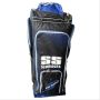 SS Pro Duffle Cricket Kit Bag Black and Blue