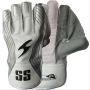 SS Limited Edition Cricket Wicket Keeping Gloves White