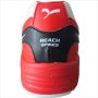 Sega Star Impact Reach Spike Cricket Shoes White Red
