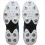 Sega Star Impact Power Pro Spike Cricket Shoes White Blue