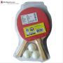 Combo of Stiga Sonic Table Tennis Racket (2 Bat + 3 Balls)