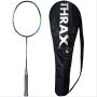 Thrax Streak X 101 Badminton Racket UnStrung And Thrax CX01 Pro Badminton Kit Bag Blue and White