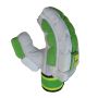THRAX Power Plus Cricket Batting Gloves White And Green Left Hand