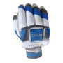 Thrax Attacker Batting Gloves Blue and White
