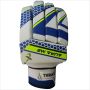 Thrax M2 Aura Series Cricket Batting Gloves Standard Size Right Hand Blue and White