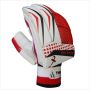 Thrax M3 Aura Series Cricket Batting Gloves Standard Size Right Hand Red and White