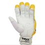 Thrax Platinum Yellow Cricket Batting Gloves