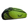 Thrax Pro series Badminton Kit Bag Black and Green