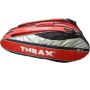 Thrax Professional Badminton Kit Bag Red Black