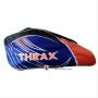 Thrax C1 Max Badminton Kit Bag Blue Orange and Black