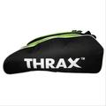 Thrax Aura X10 Badminton Kit Bag Black Lime