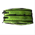 Thrax Aura X10 Badminton Kit Bag Black Lime
