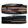 Thrax MX 01 Badminton Kit Bag Grey and Orange