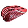Thrax JX 01 Badminton Kit Bag Black and Red