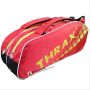 Thrax Revo Badminton Kit Bag Red and Black