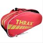Thrax Revo Badminton Kit Bag Red and Black