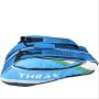 Thrax Auramax Badminton Kit Bag Sky Blue and Black