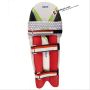 Thrax Moulded RanjiLite Cricket Batting Pads White Red